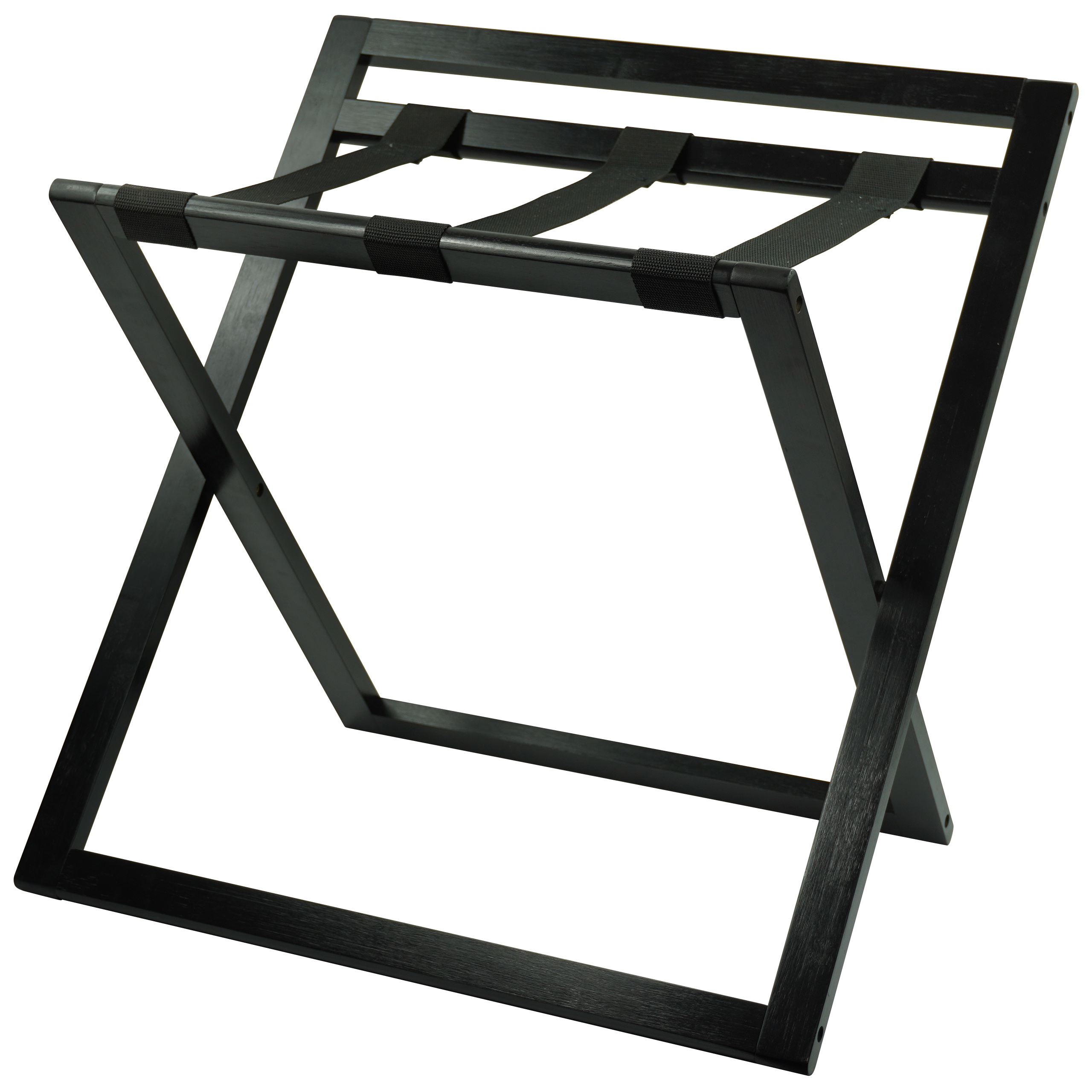 Luggage rack with backrest GAMMA, made of bamboo