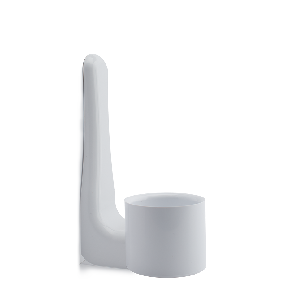 Plastic Holder Kit for dispenser (4 pieces in a box) WHITE