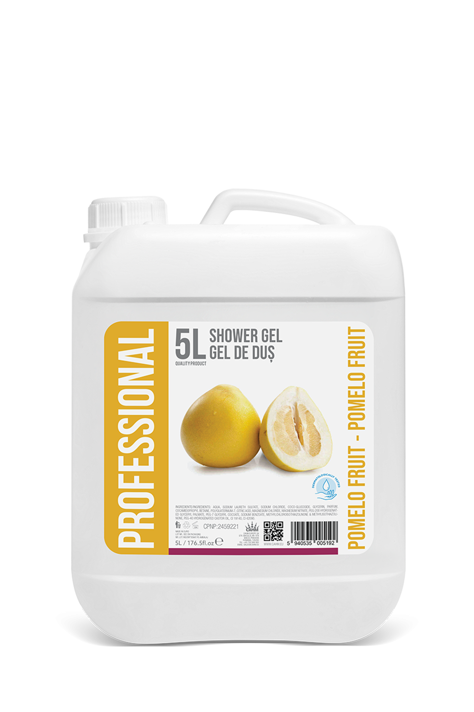 Shower gel Pomelo, 5L Canister - PROFESSIONAL